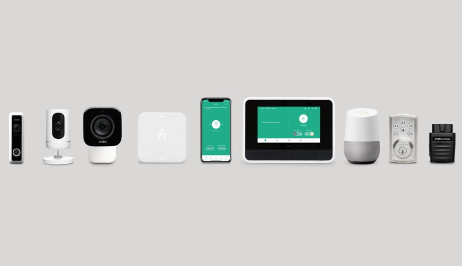 Vivint home security product line in Decatur